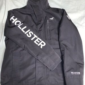 Black Hollister "All-Weather" Jacket